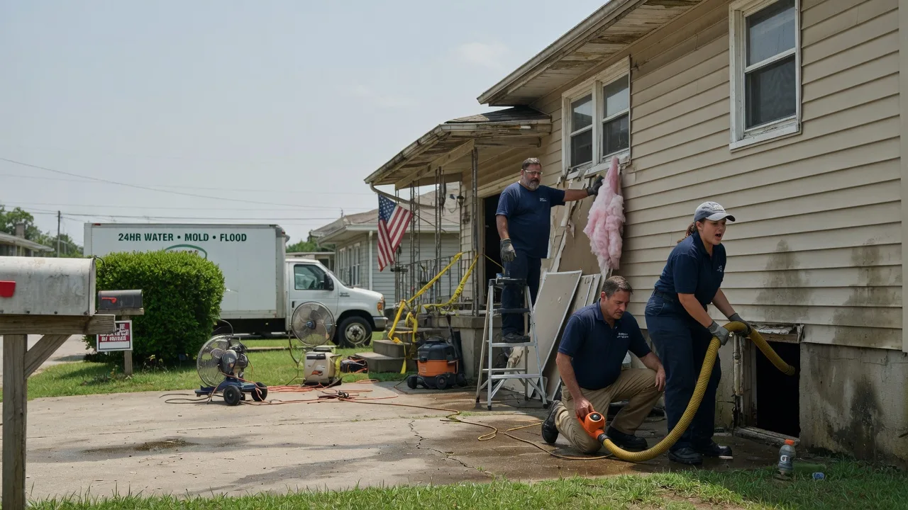 Water Damage Repair in Woodworth, ND near me